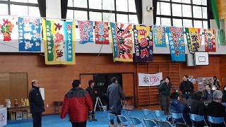 2012年3月3日に招待されました復興祭の写真です。
支援してくださった方々への感謝とこれからも頑張ります。
という意味を込めた祭りでした。